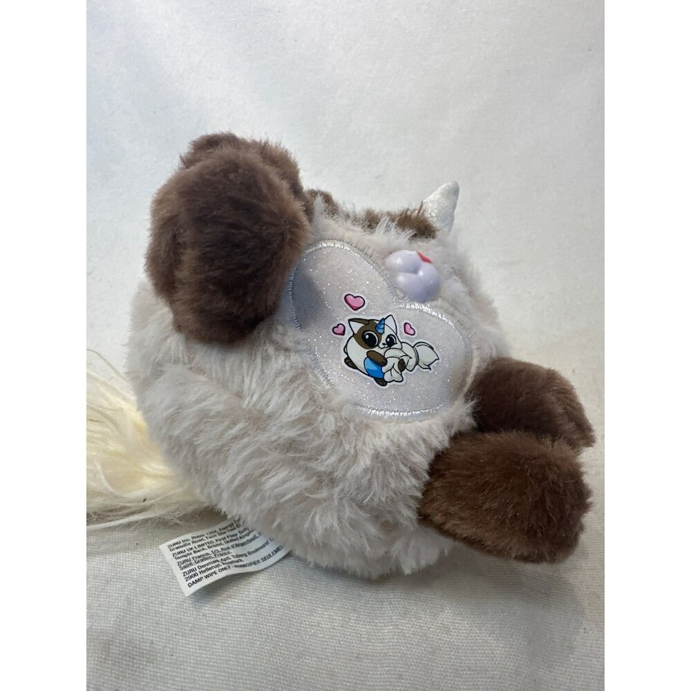 Zuru KittyCorns Surprise Himalayan by Zuru Plush Stuffed Animal Toy 4" - Picture 6 of 7